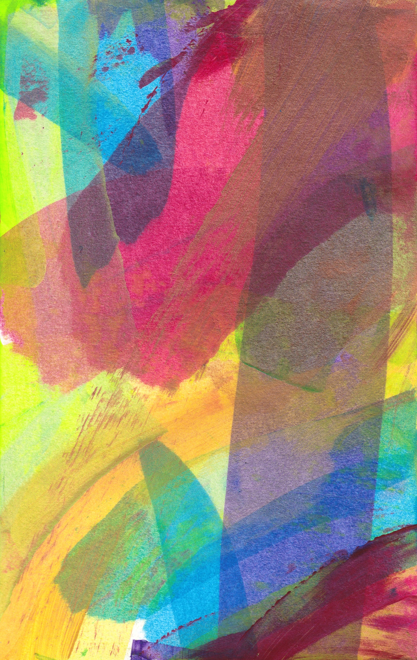 Original Painting (matted) - Arcane Cacophony #4